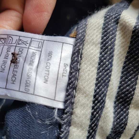 DOMON Produce of Rope Cropped Chino Pants in Navy Blue Waist 31 - Picture 10 of 11